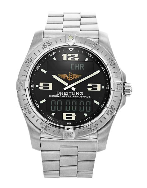 breitling aerospace titanium weight|breitling aerospace manual.